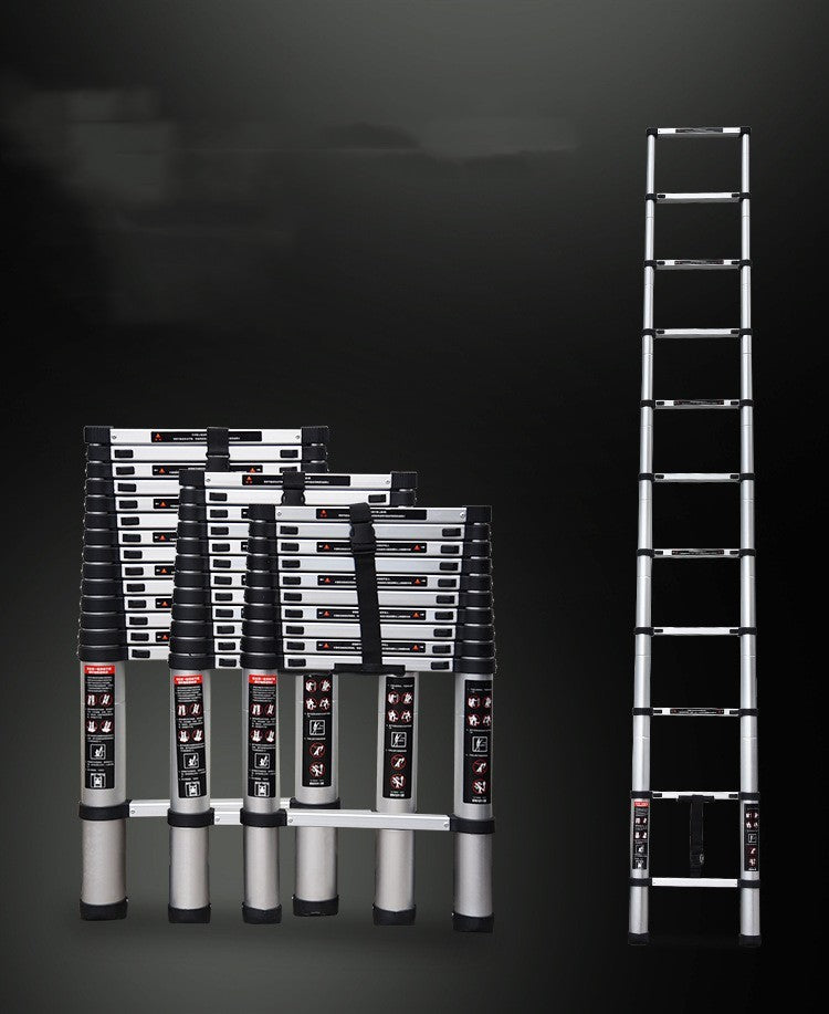 TeleLadder – Compact Telescopic Ladder (12.5ft) | Lightweight, Foldable & EN131 Certified